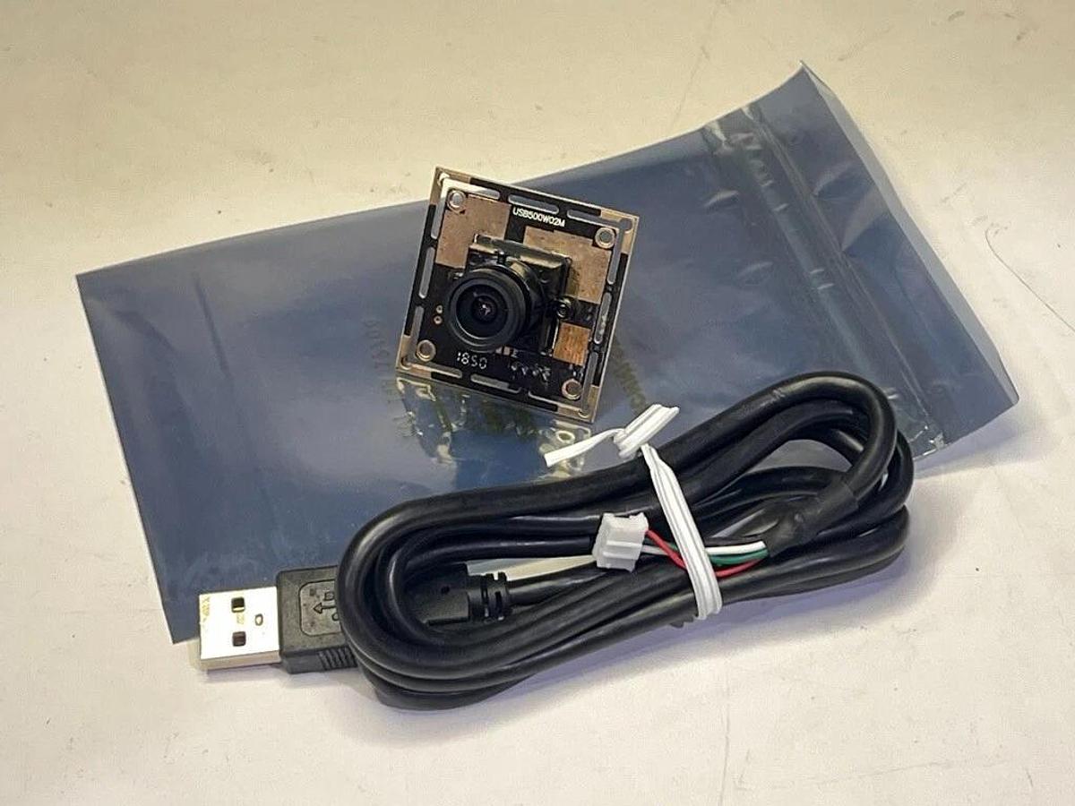 Lot of 6 Pieces ELP USB500W02M 5 Megapixel OV5640 Sensor USB Camera + 2.8mm Lens