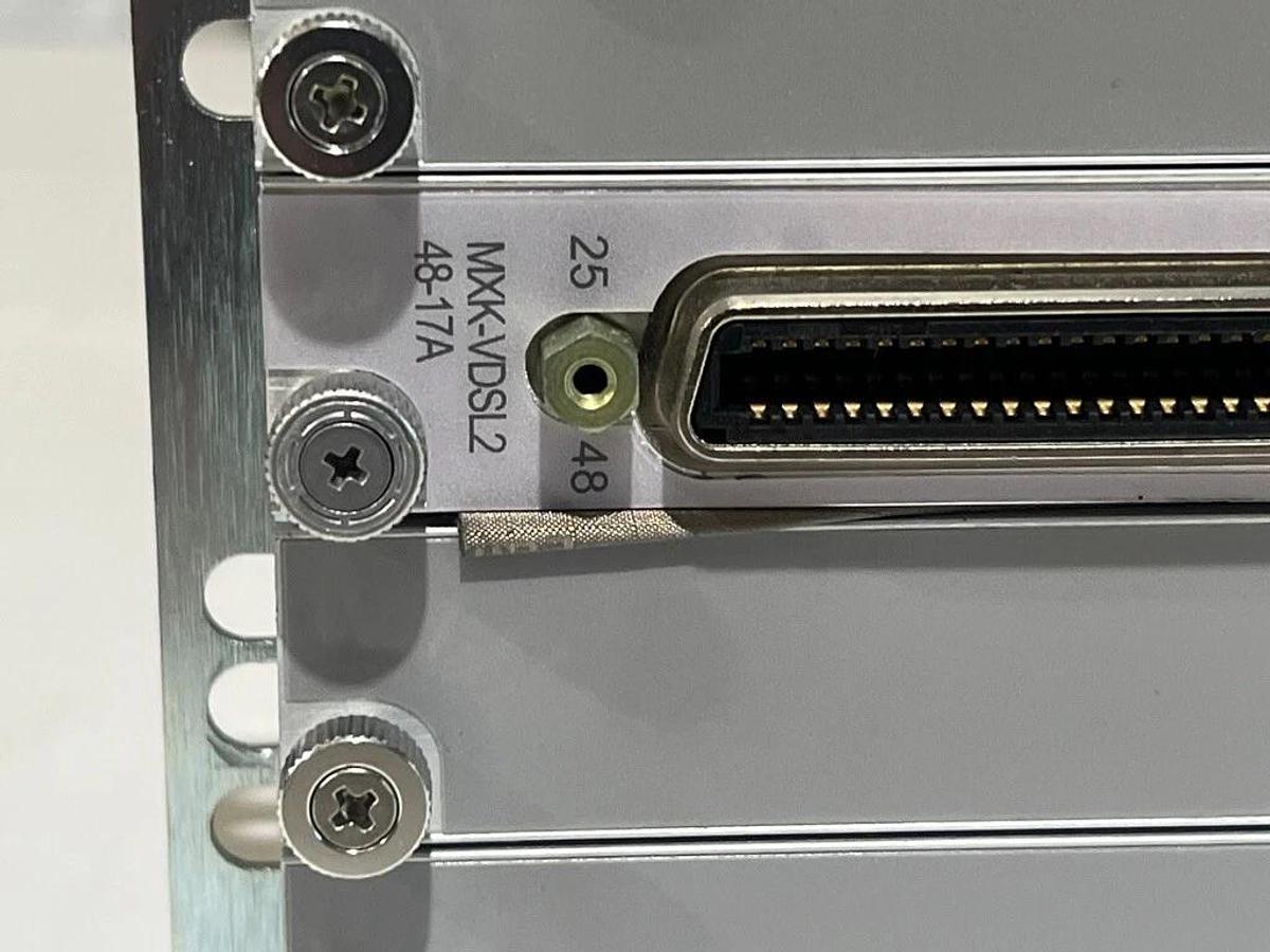 Used Zhone 3U 19" MXK-Chassis-319 - Access Concentrator with VDSL2 and 4GIGE Cards