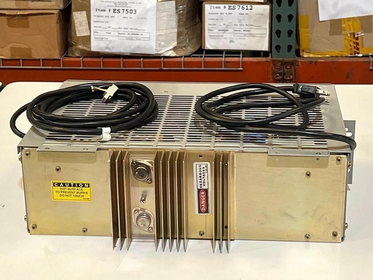 Used Reltec Lorain High Frequency Rectifier Model A12F50 58V 12A Power Supply
