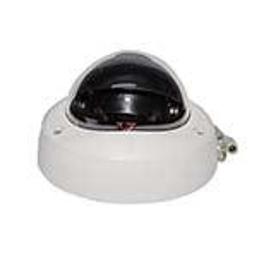 Used Dome Color camera NTSC System; I/P: 12VDC, Lens 4-9mm, Color: White ES7375