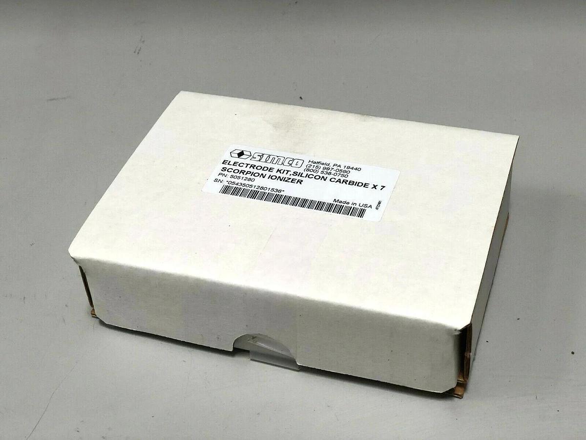 Used Simco 5051280 Electrode Kit, Silicon Carbide X7 Scorpion Ionizer