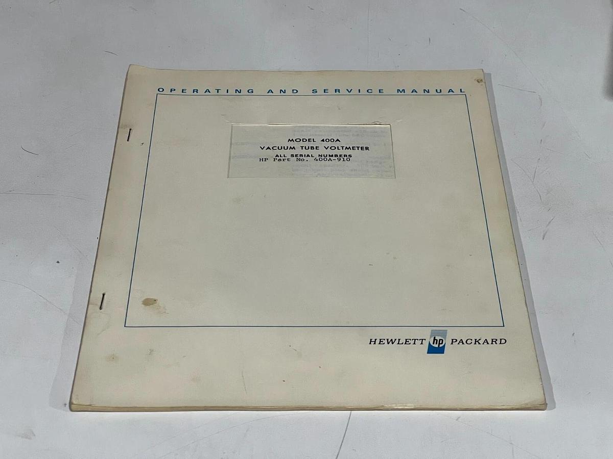 Used Lot of 14 Vintage HP Instruction / User Manuals Hewlett-Packard Agilent Keysight