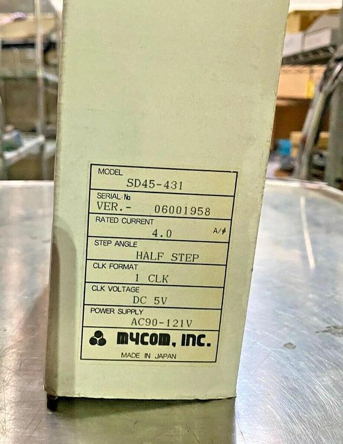 Mycom SD45-431 Drive for Stepping Motors - Stepper Motor Control