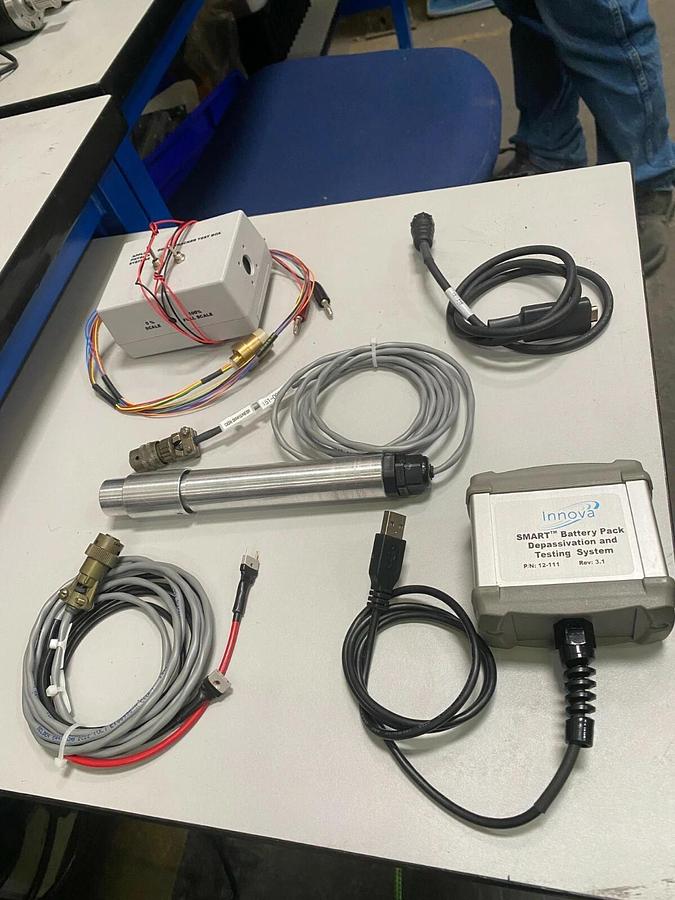 Used Innova 12-111 SMART Depassivator and Load Tester Interface Box with Accessories