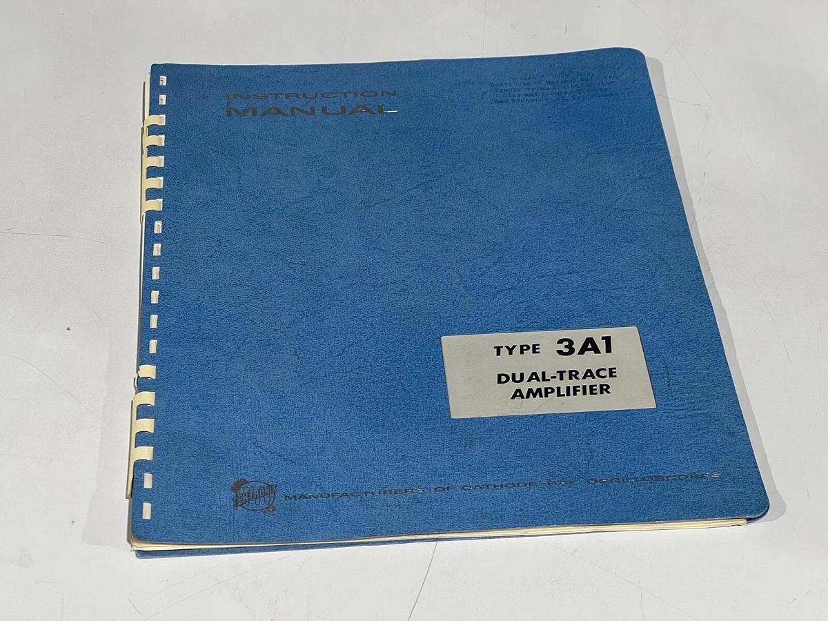 Used Lot of 14 Vintage Tektronix Instruction / User Manuals for Test Equipment - Tek