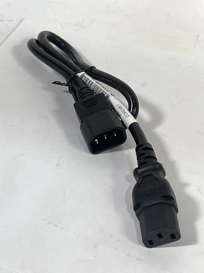 6PCS Tripp Lite Model P0180-010 Power Extension Cord C15 to C14, 14AWG 15A 10Ft