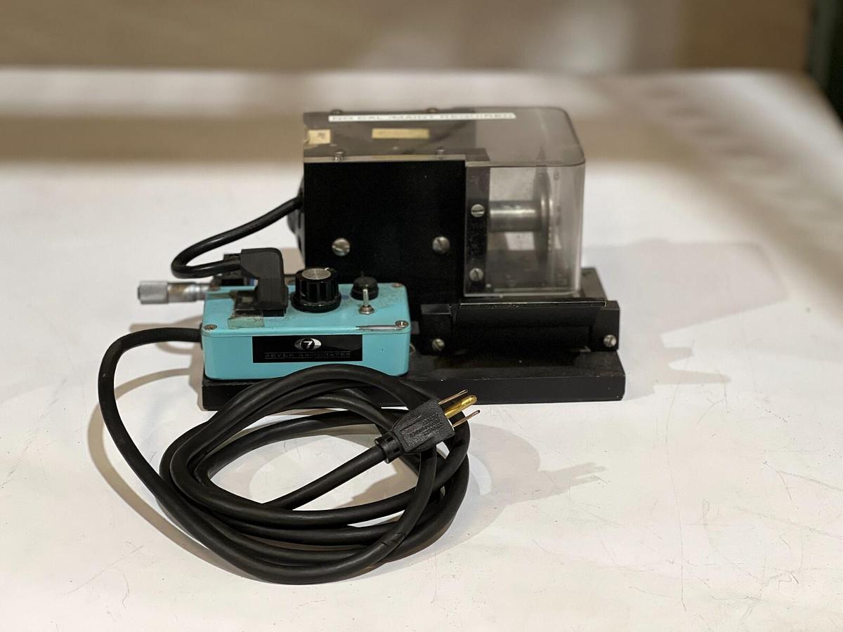 Used 7 Seven Associates Semi-Rigid Tooling - Model T-511M Trim Saw for Coaxial Cable