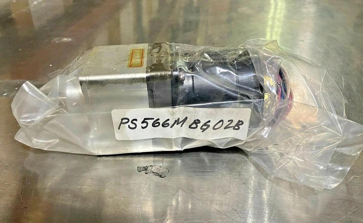 Used Mycom PS566M-B 5-Phase 5-Lead Stepping Motor with Gear - Stepper Berger Lahr