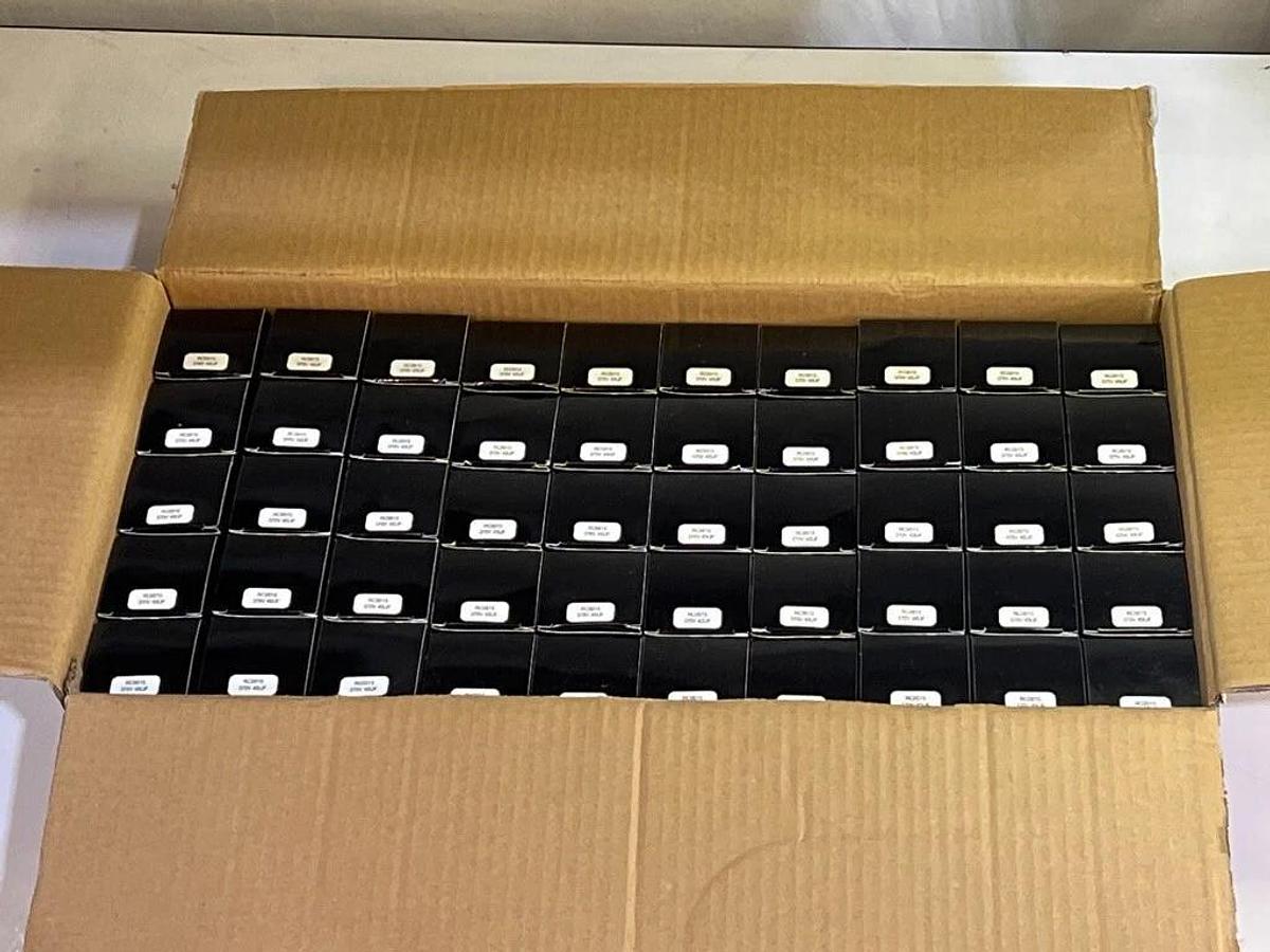 Used Case of 50: TEMCo Individually Boxed 45.0uF 370VAC Round Motor Run Capacitors
