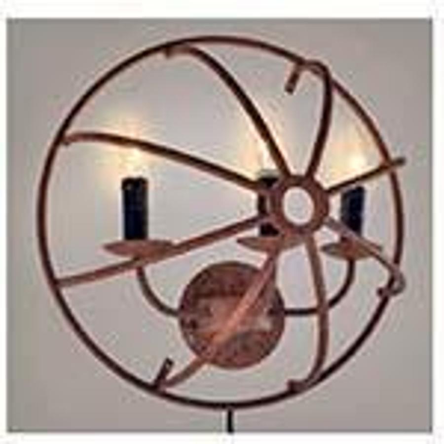 Used Ceiling Light (Rust/Copper) Restoration Edison Light Industrial Vintage Pendant Chandelier Lighting, 25W, Brand: Lumicon ASIN: B00N0IHBYS ES ES7143