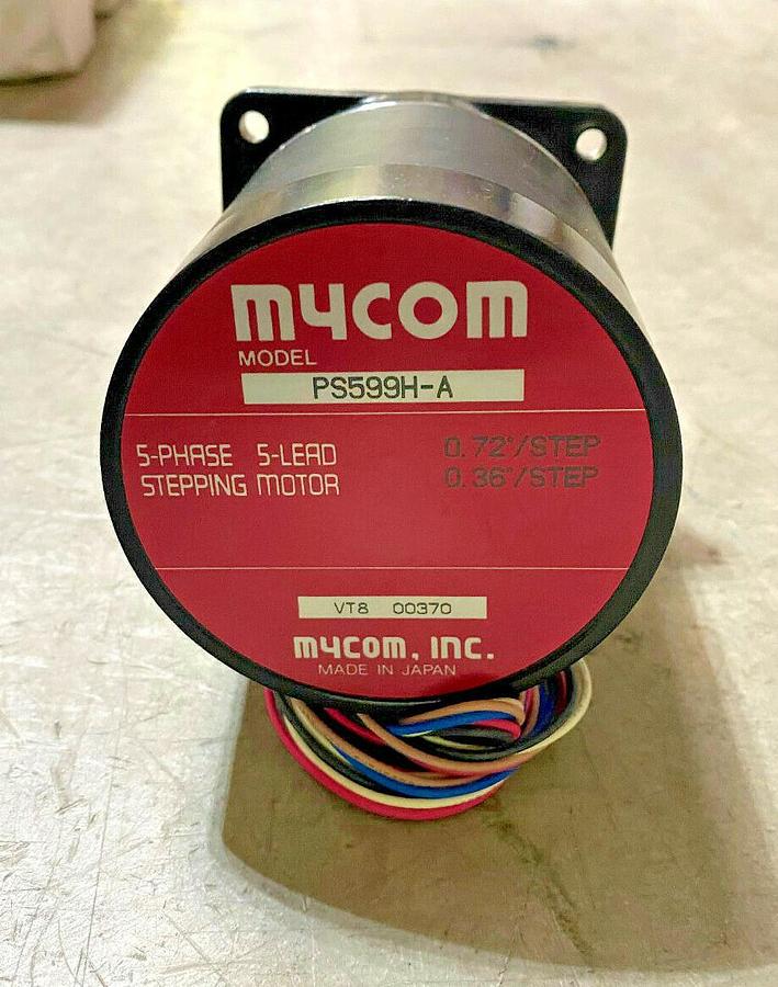 Mycom PS599H-A 5 Phase 5 Lead Stepping Motor - Stepper