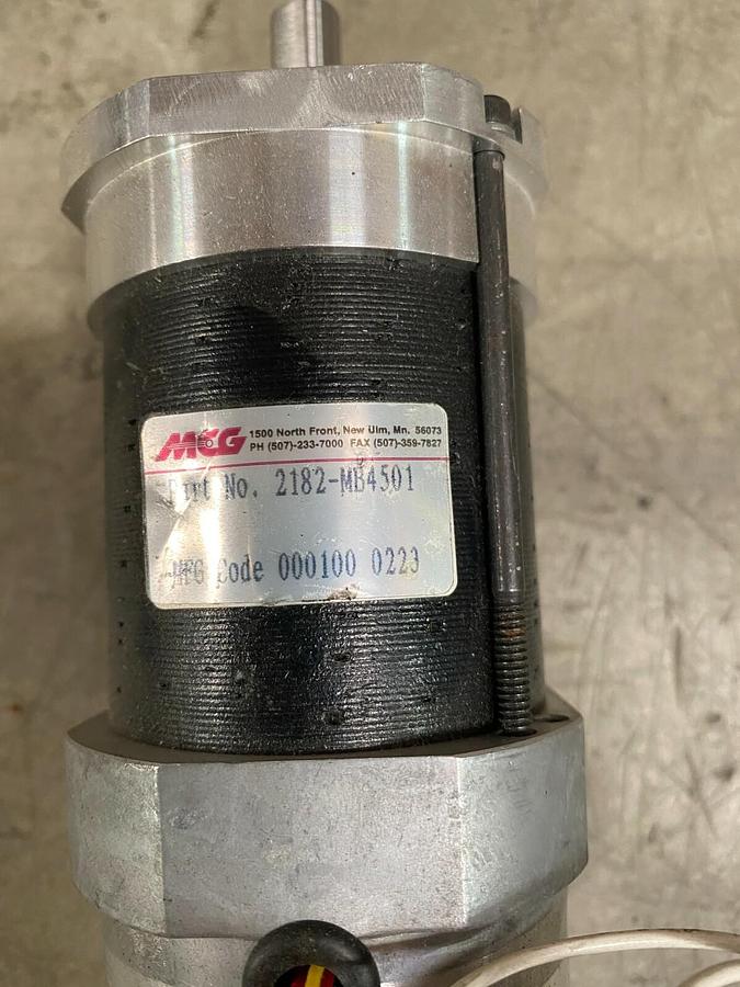 Used MCG 2182-MB4501 Motor
