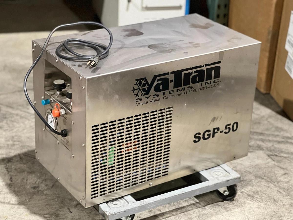 Used Va-Tran Systems, Inc. Model SGP-50-100 CO2 Purifier for Carbon Dioxide Cleaning