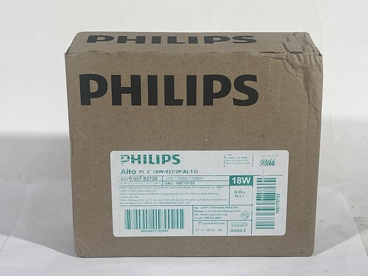 30 Pieces Philips 383166 PL-C 18W/827/2P/ALTO 26-Watt Compact Fluorescent Bulbs