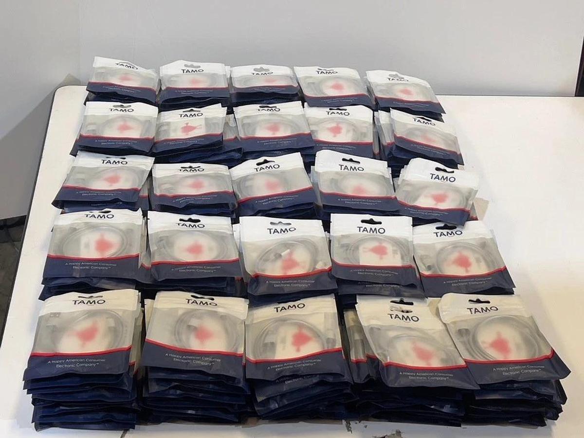 Used LOT OF 250 Pieces - Steel Forever 3ft Micro USB Cable - Metal Wrapped Silver 3'