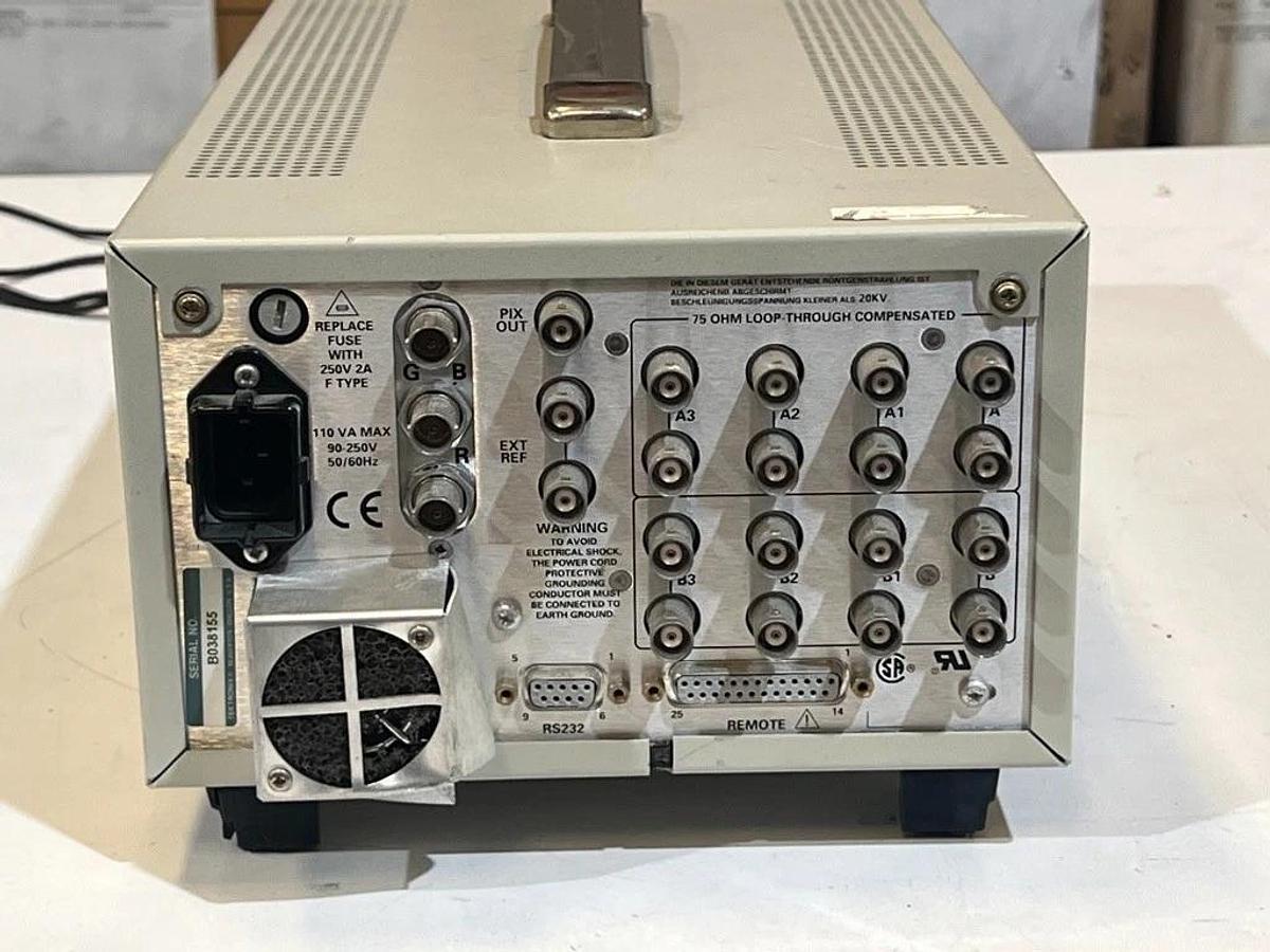 Used Tektronix Model 1765 Waveform / Vector Monitor - NTSC Video - AS-IS