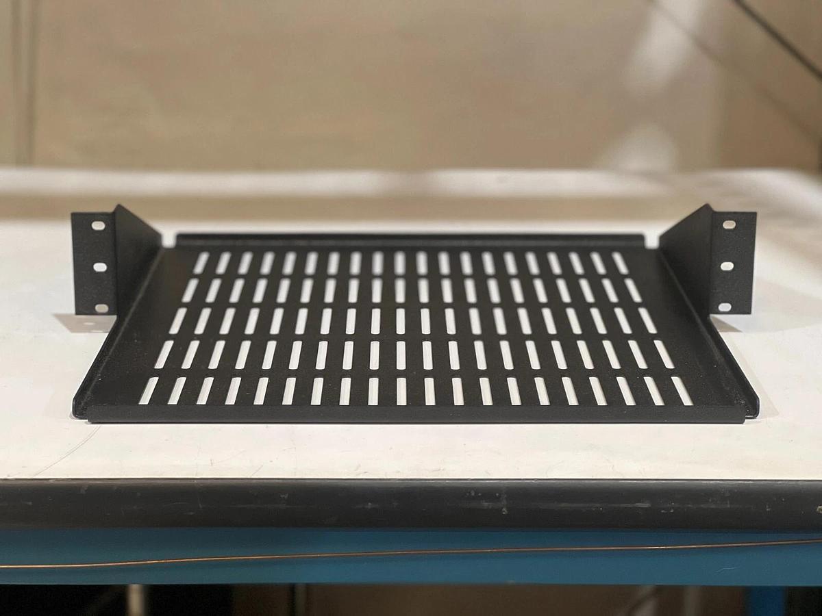 RMP 2U Center Weighted Vented 19" Rack Shelf - Rose Metal Products