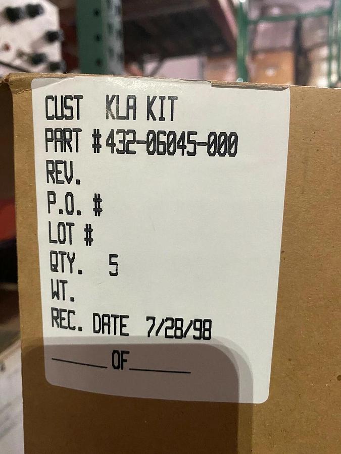 Custom KLA Kit 432-06045-000 34-Pin IDC Male Header Chassis Vacuum Feedthrough