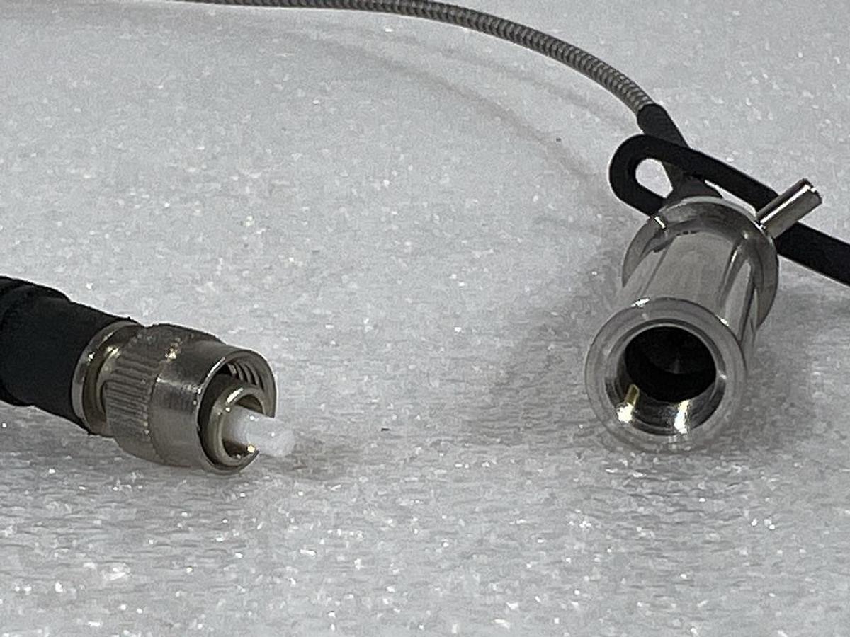 Used Lot of 3 Fiber Optic Cable Light Pipe Light Guide Unknown Brand