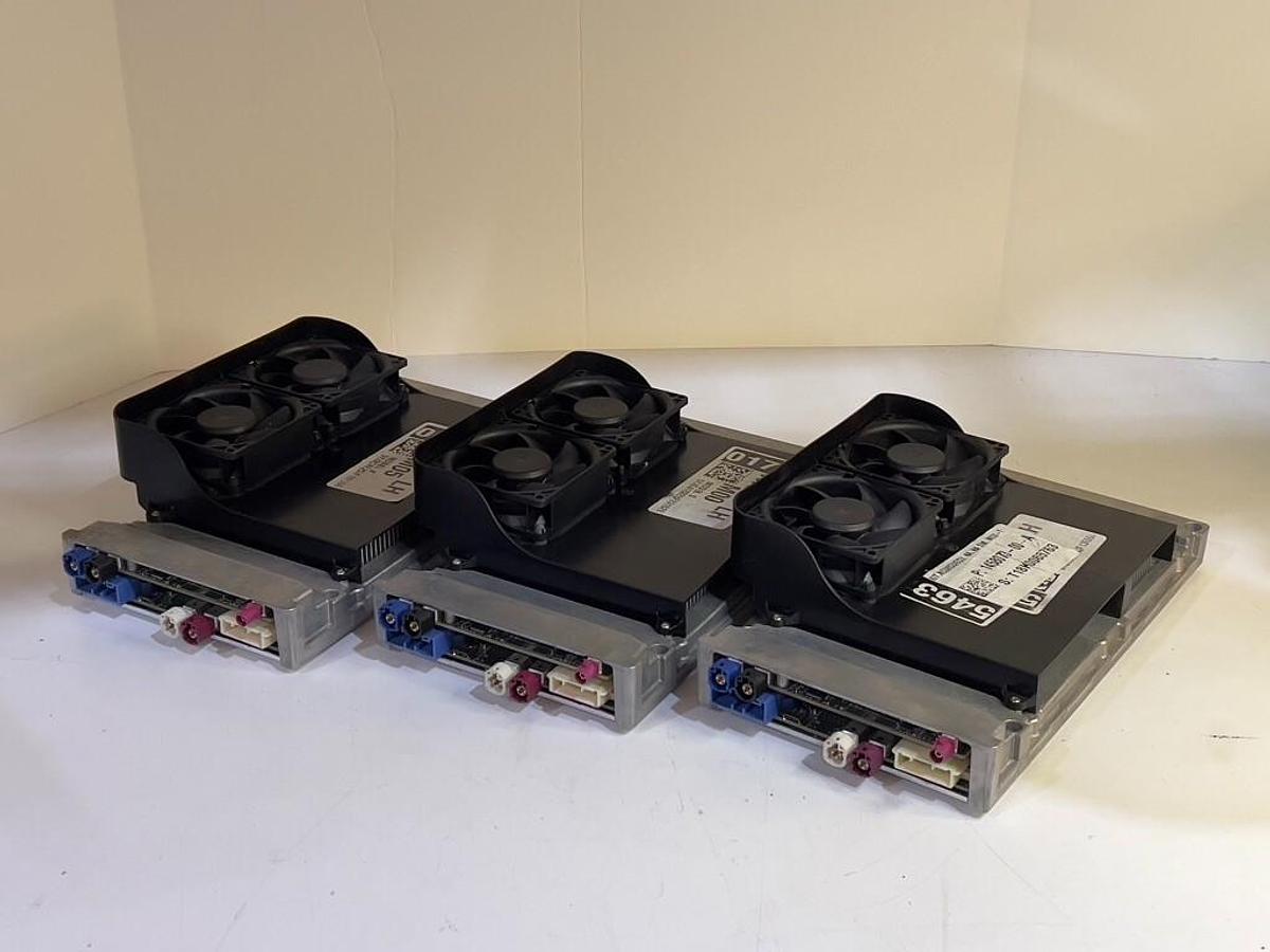 Used 3X Tesla Autopilot ECU 2.5 Modules: 1125800-00-C, 1125800-00-F, & 1125800-00-G