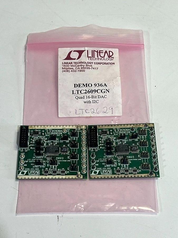 Lot of 8 Linear Technology IC Demo Circuit Evaluation Boards and USB Controller