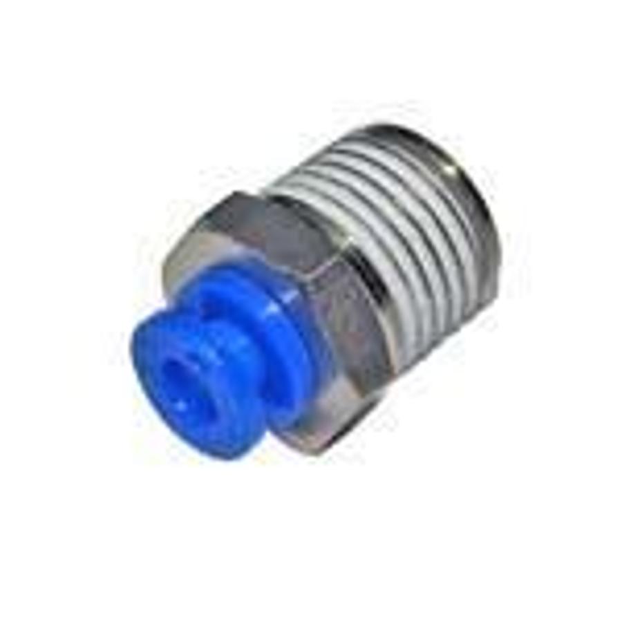 Used Straight fitting Nickel plating 4mm - R-1/4 Elni ES6031