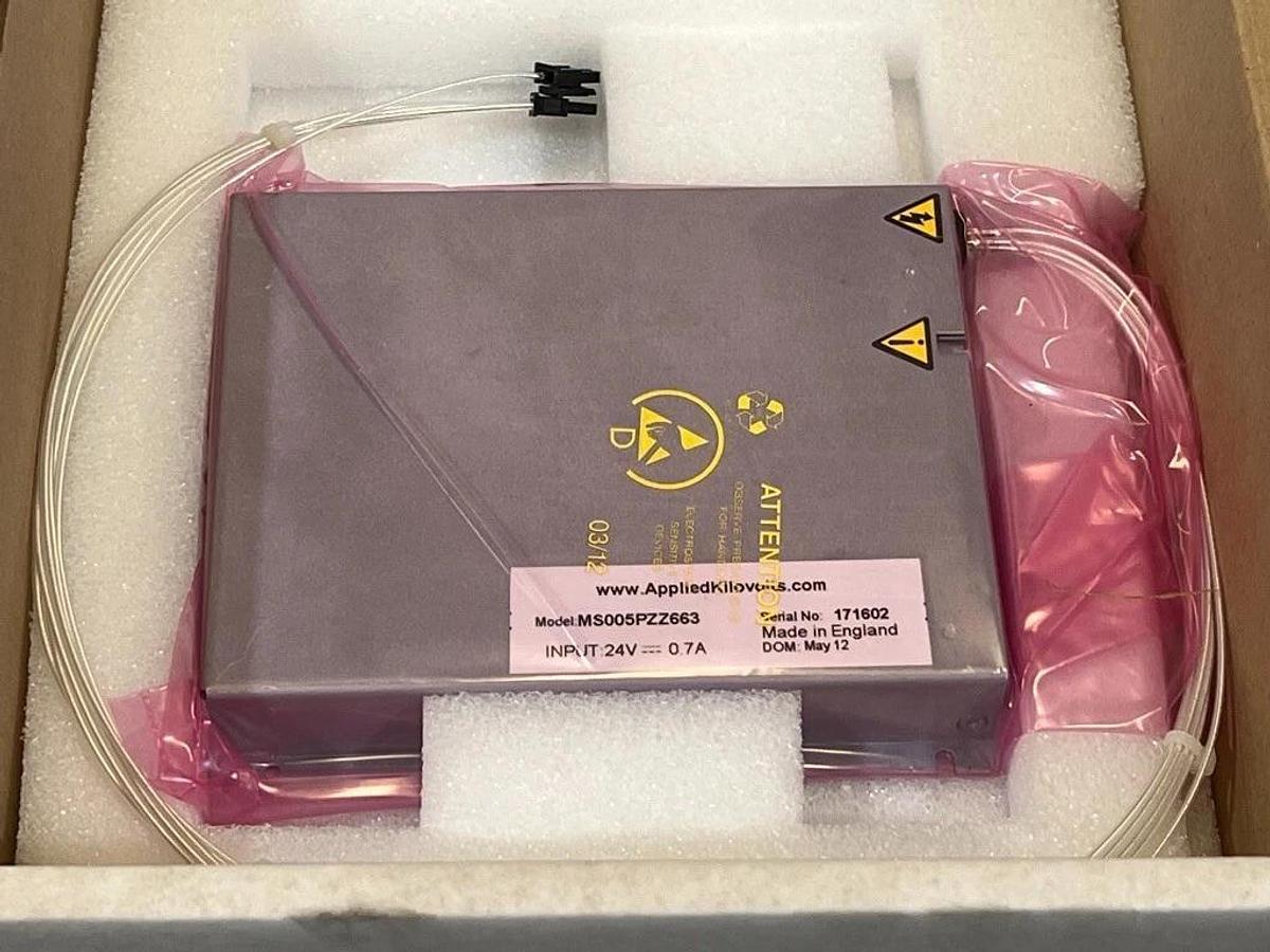 Applied Kilovolts MS005PZZ663 Power Supply, 24 VDC In, 5 kV & 2 kV Out - New