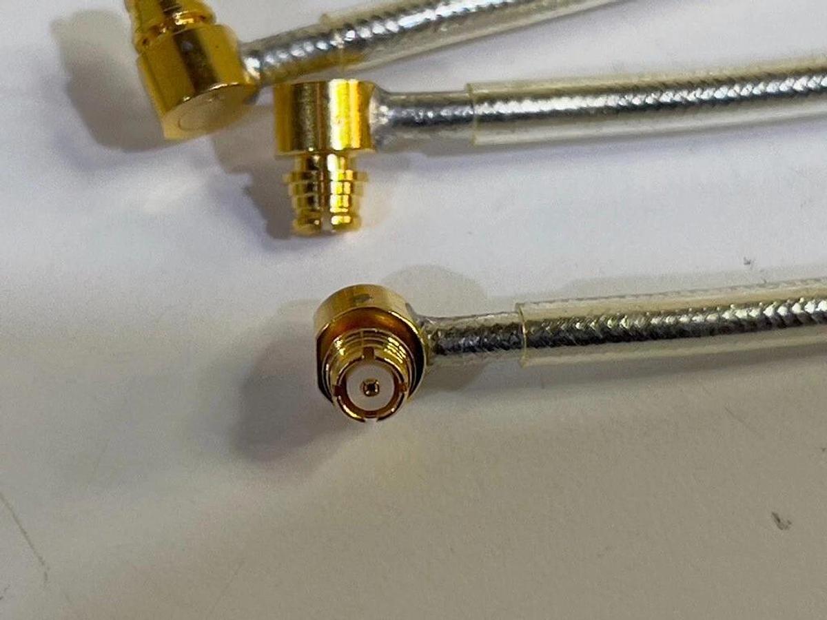 Lot of 4 Rosenberger  NA Lithos Semi-Rigid Cable Assembly SMP Male to Female