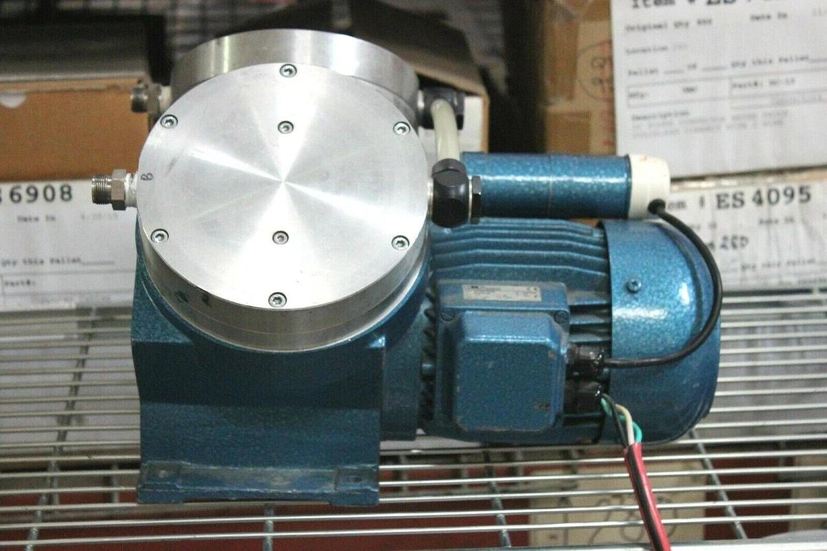 Used KNF Neuberger N0150.3ANE 115V 8A 1HP Double Diaphragm Dual Piston Vacuum Pump