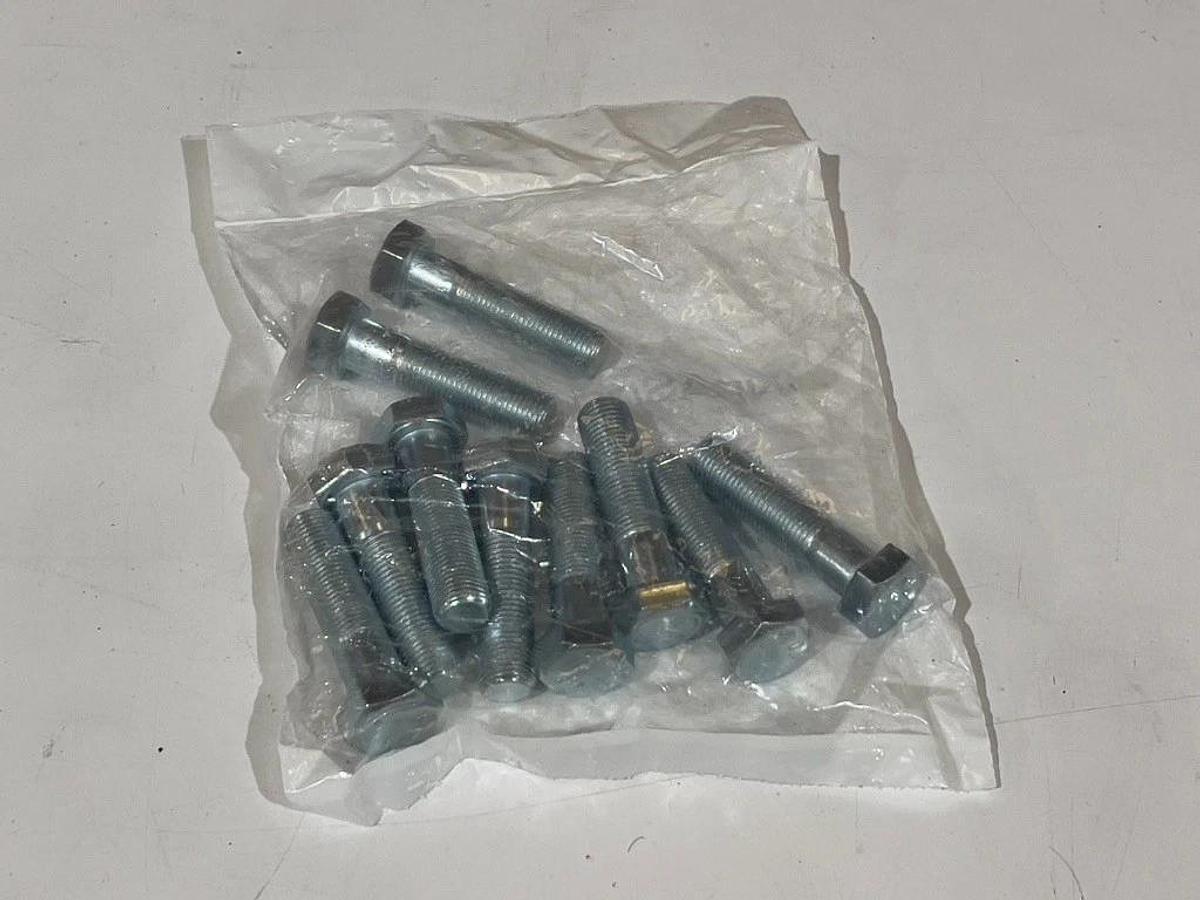 Used Lot of 250 PCS: Infasco Hex Head Cap Screw 1/2-20 x 2 Partially Threaded Bolt