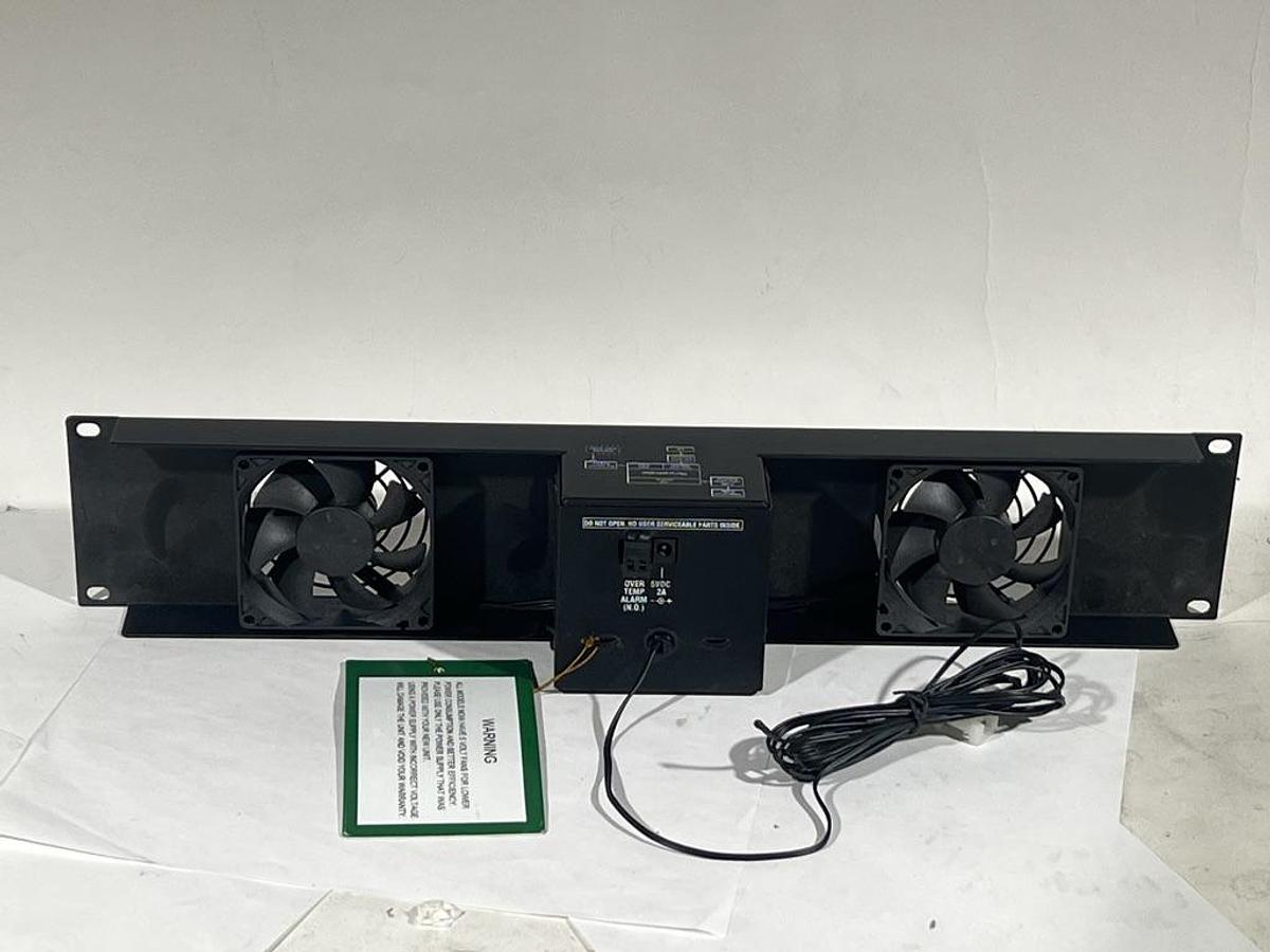Middle Atlantic UQFP-2 Ultra Quiet Fan Panel - No 5V Adapter