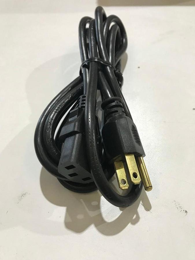 Used Power Cord 125V 10A 18-3 6 1/2’ Long ES7775