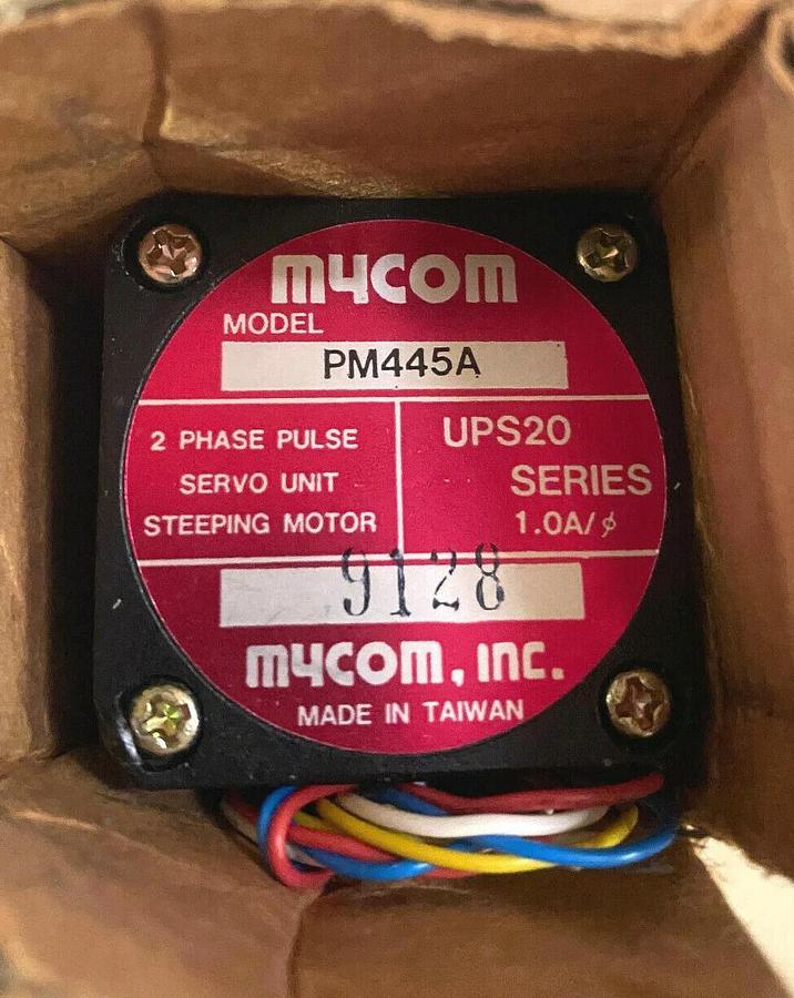 Mycom PM445A UPS20 Series 2 Phase Pulse Servo Unit Stepping Motor - Stepper