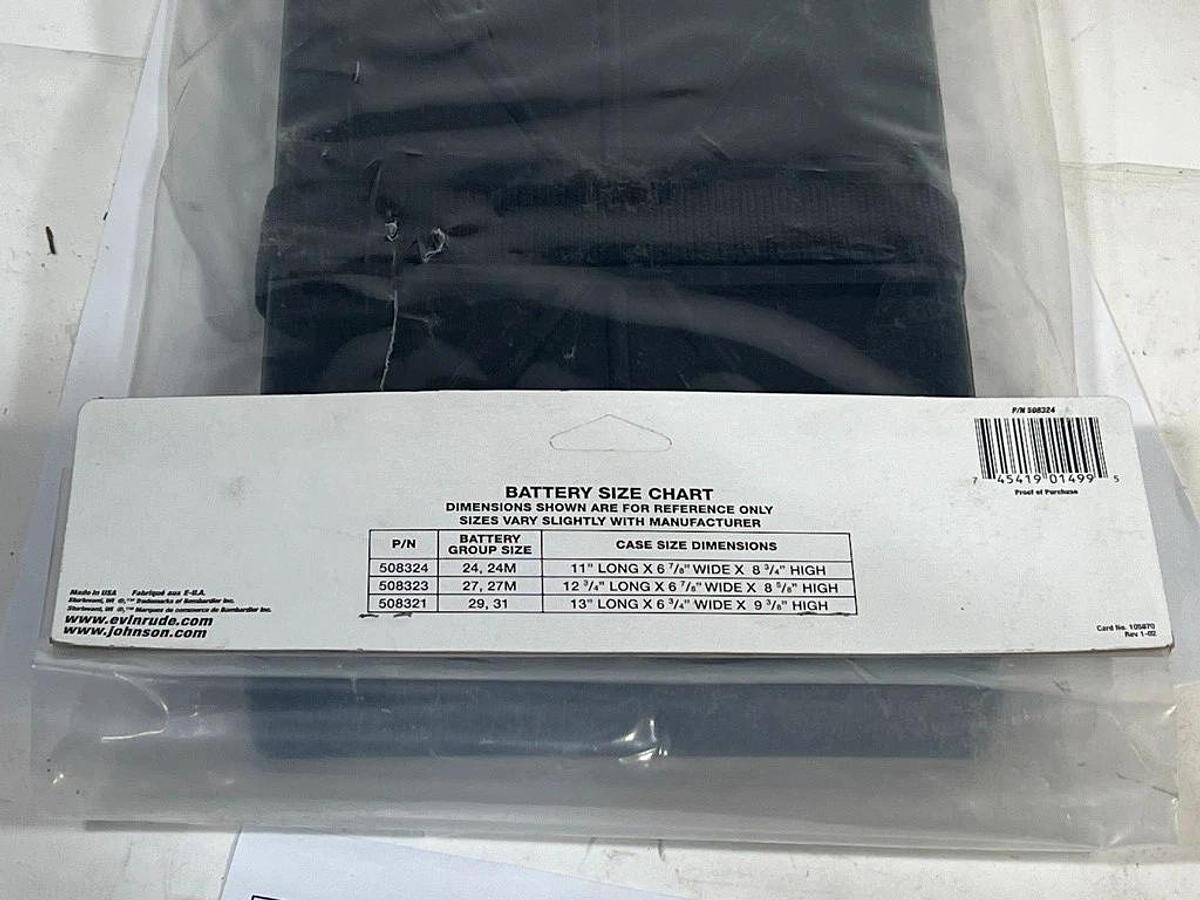 7 PCS Bombadier Evinrude Johnson OEM Part# 508324 Battery Tray 24 24M Group Size