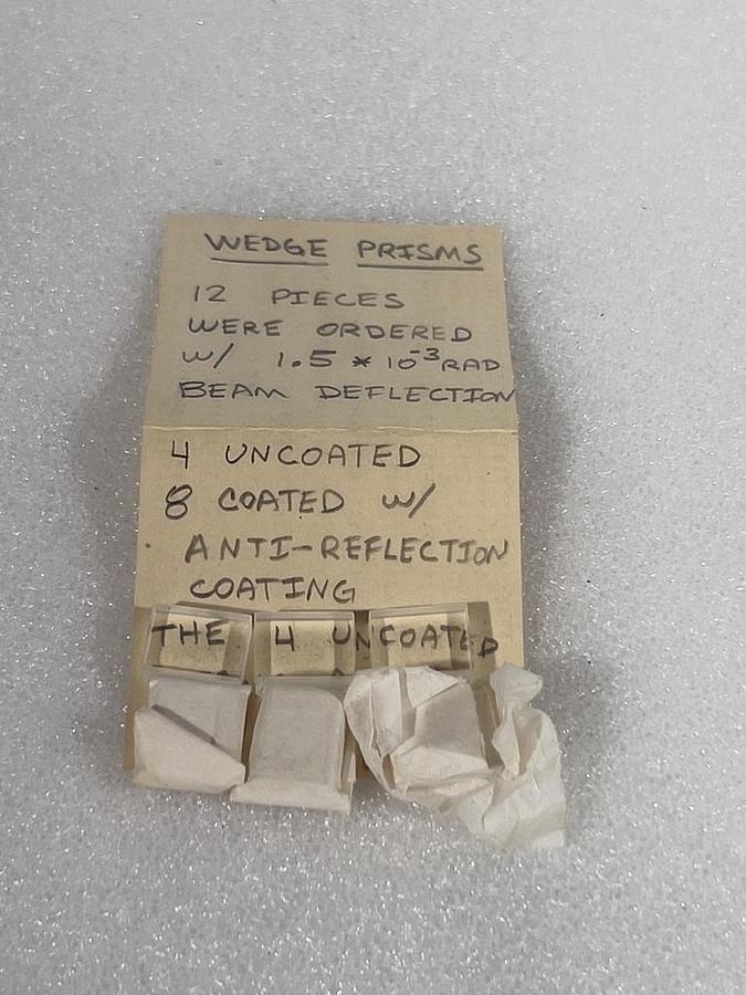 Used Huge Lot of Filters, Lenses, Mirrors & Prisms For Lab Optics Photonics