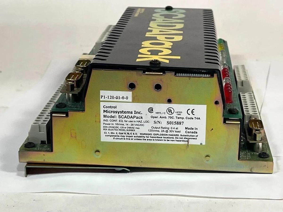 Used Control Microsystems/Schneider Electric SCADAPack Controller P1-120-01-0-0
