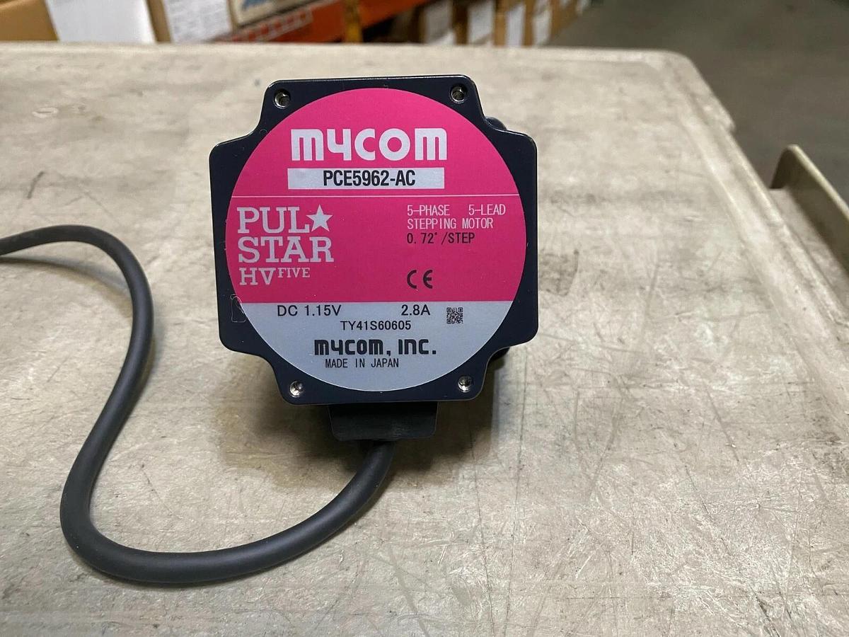 Mycom PCE5962-AC 1.15V 2.8A PUL Star HV Five 5-Phase 5-Lead Stepping Motor