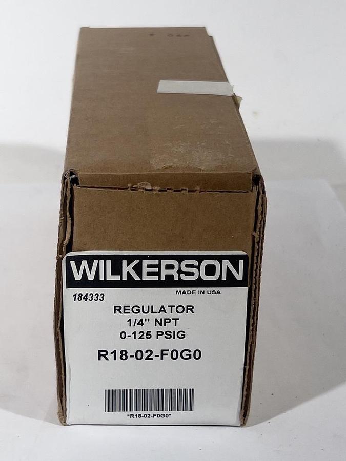 Lot of 2 Pieces: Wilkerson R18-02-F0G0 Filter / Regulator