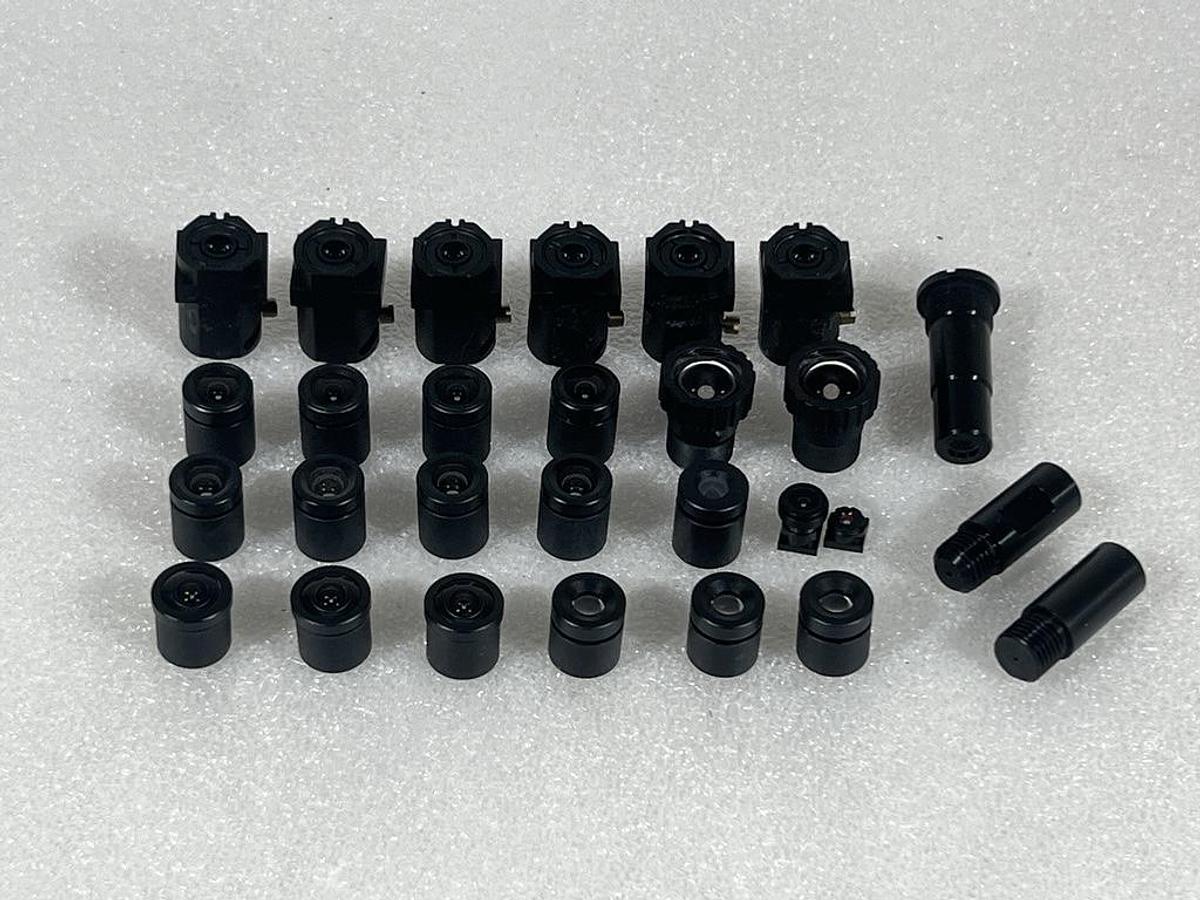 Used Lot of 28 Miniature Lenses and Optical Lens Assemblies