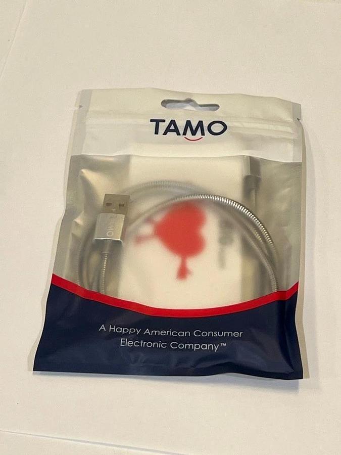 Used LOT OF 250 Pieces - Steel Forever 3ft Micro USB Cable - Metal Wrapped Silver 3'