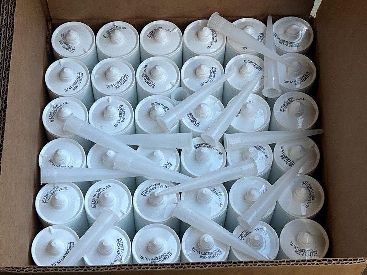 42 Tubes: 300ml Clear Alcohol Based Silicone Adhesive RTV 258 DongYang Sealant
