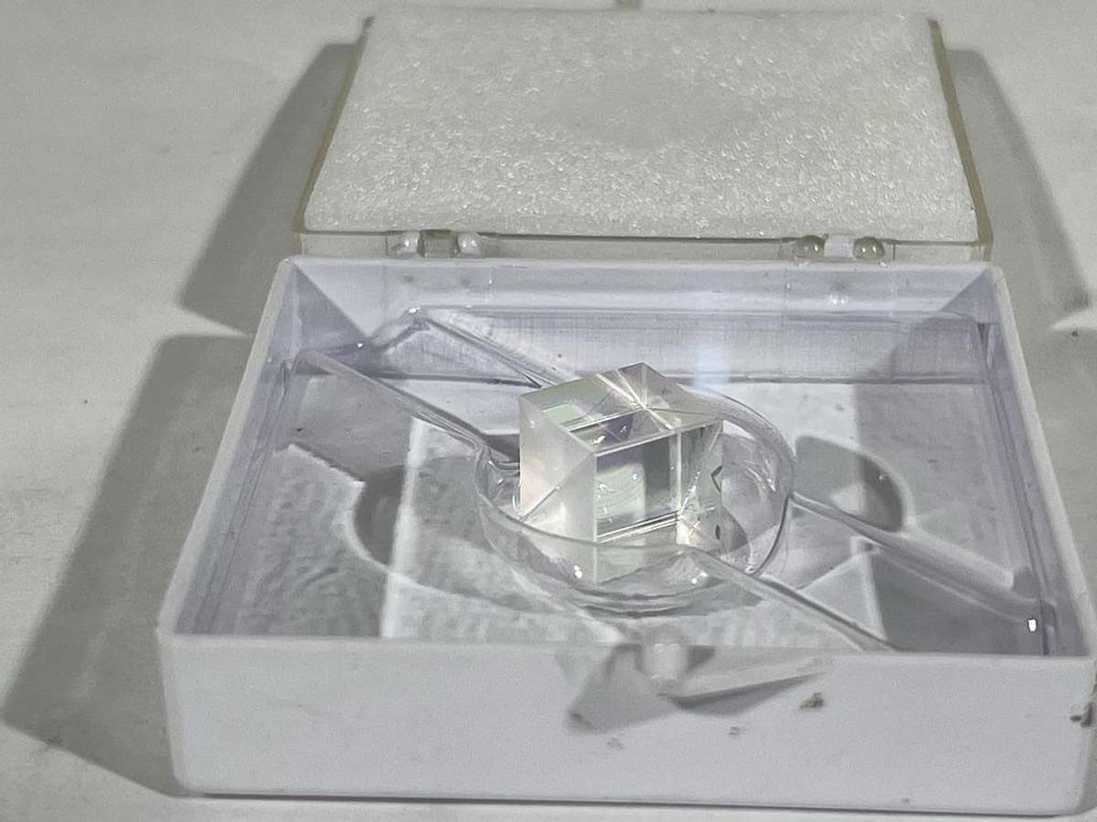 Used CVI Laser Optics PBS-1550-050 Polarizing Cube Beamsplitter