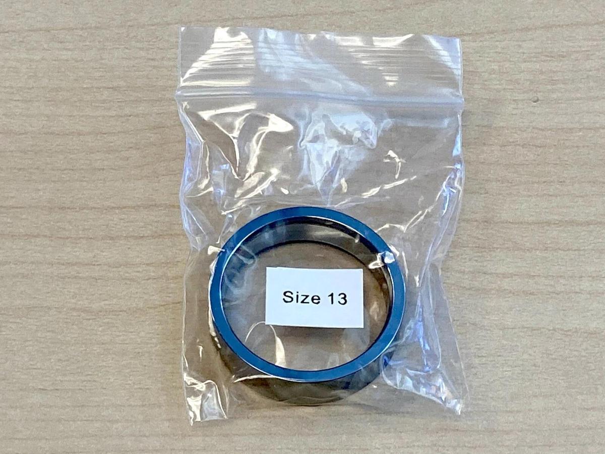 Men's Tungsten Ring - Size 13 - 7mm Wide Polished Flat Band Style - US Seller