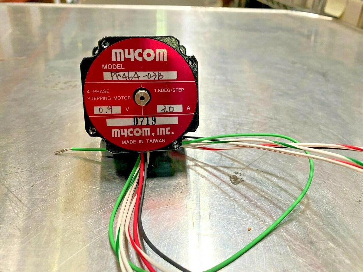 Mycom Nyden PF464-03B 0.9V 3.0A 1.8 Deg/Step 4-Phase Stepping Motor - Stepper