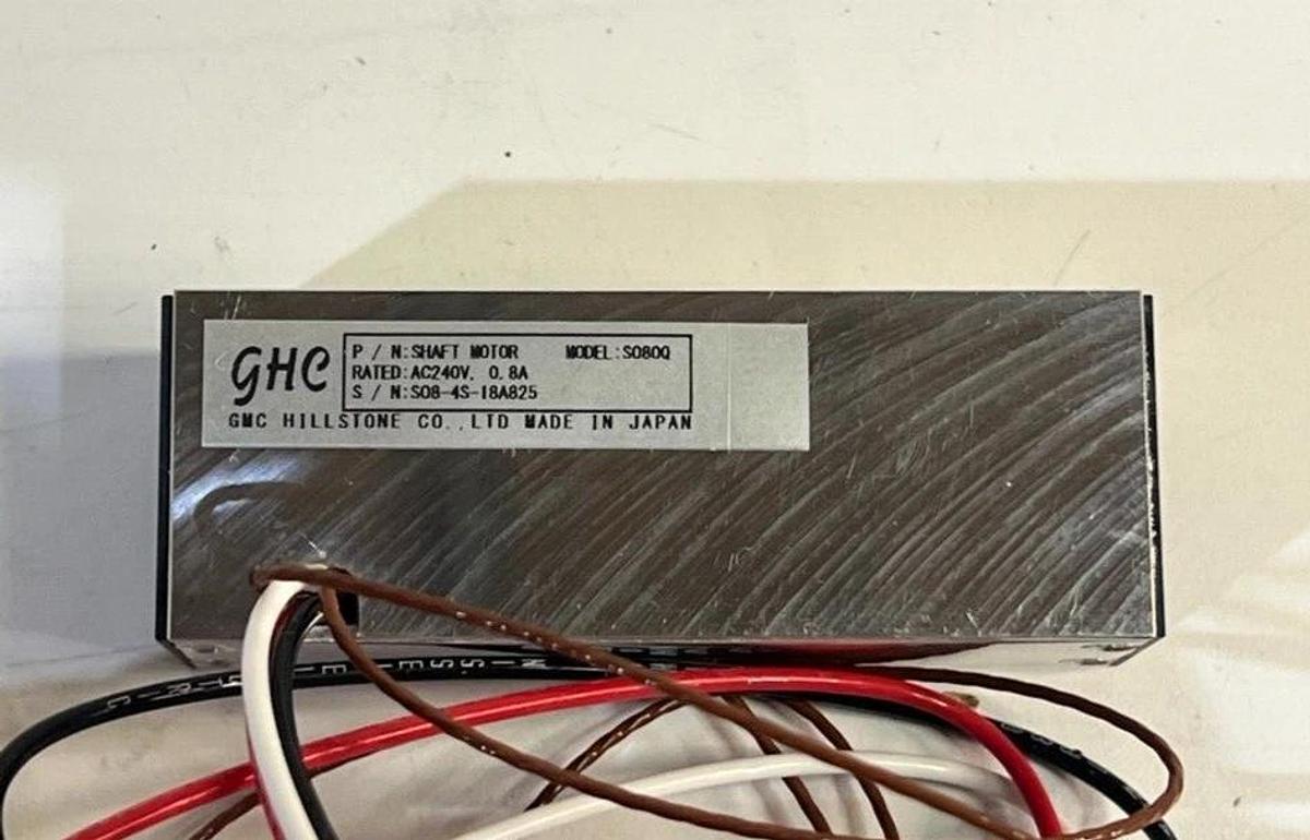 Used Lot of 4 GHC GMC Hillstone Co. Shaft Motor S080Q Series Linear Motors + 2 Shafts