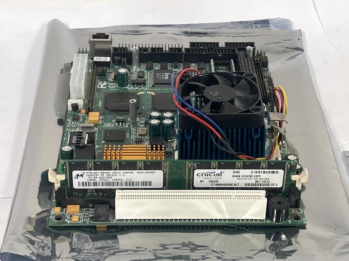 Used AAEON PCM-6890B Rev.B1.0 Pentium III All-In-One Single Board Computer w/ CD