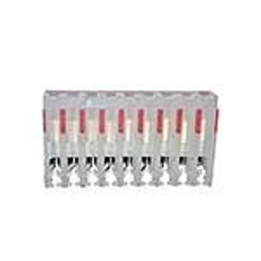 Used IDC Connector (F) 9-pos 3.96mm IDT RA Cable Mount ES7714