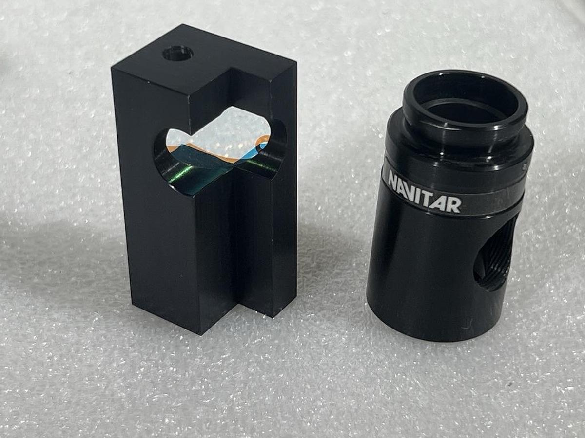 Lot of Black Anodized Hardware Optics Photonics 