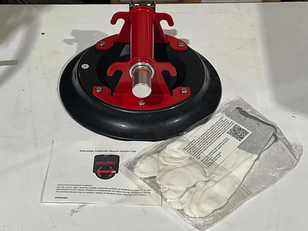 Boush 9" Vacuum Suction Cup Pickup Tool with Bag