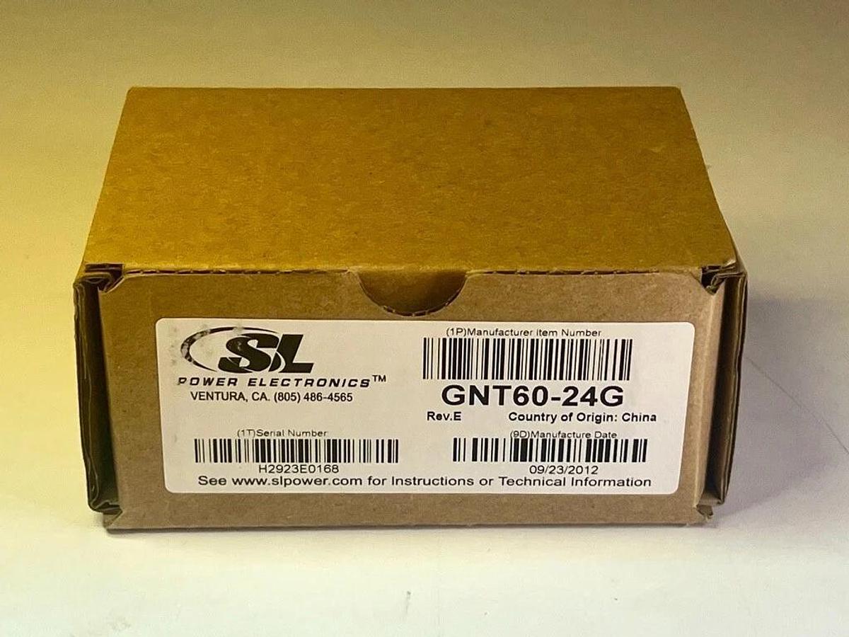 Used SL Power Electronics - Condor GNT60-24G Open Frame Power Supply 24V 2.1A